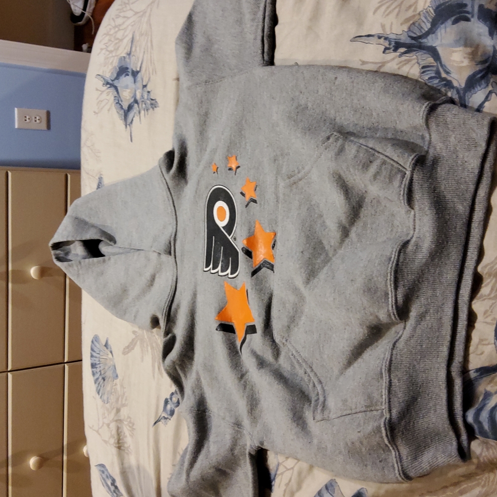 Grey boys hoodie size medium